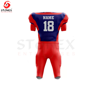 Uniforme de football américain sur mesure avec logo personnalisé, design respirant et à séchage rapide, uniforme de haute qualité - Product Image 2