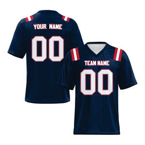 เสื้อเจอร์ซีย์ฟุตบอลอเมริกันสำหรับผู้ชาย/เยาวชนเสื้อรักบี้เย็บแบบสั่งทำ - Product Image 3