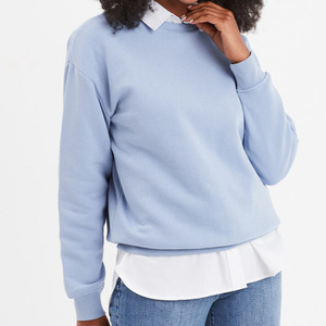 Sweat-shirt classique confortable pour l'hiver/l'automne, respirant, écologique, coupe ample pour femmes, design tendance, parfait pour la superposition, streetwear - Product Image 2