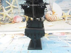 Barco de madera pirata de diseño personalizado del fabricante Gia Nhien, decoración del hogar de alta calidad, técnica pintada de Bajo MOQ - Product Image 2