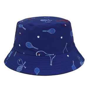 Chapeau seau d'été à large bord et à dessus plat pour l'extérieur, visière en coton velours, logo personnalisé, broderie conçue pour la pêche décontractée, vente en gros - Product Image 1
