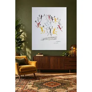 Fida Picasso Dance of Youth Dove of Peace Impression sur toile - Product Image 2