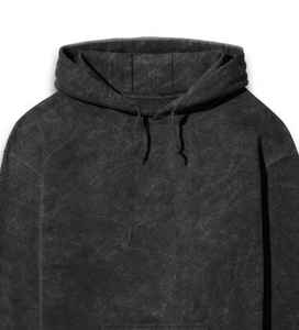 Hombres Ropa Logotipo Personalizado Impreso Peso Pesado Sudadera Con Capucha De Gran Tamaño Hombres Lavado Ácido Sudadera Con Capucha - Product Image 6