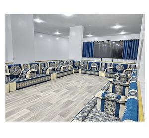 Sofá estilo Majlis árabe, diseño clásico, elegante conjunto para sala de estar, asientos de esquina de lujo, diseño que ahorra espacio - Product Image 1