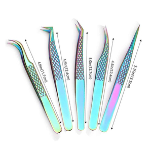 Pincettes professionnelles pour Extensions de cils, pinces à épiler le Volume à 90 degrés, meilleure prix - Product Image 6