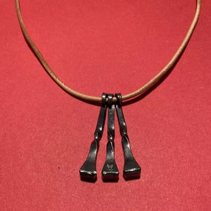 Custom Pendant Latest Design Handmade Valknut Slavic Talisman <b>Necklace</b> for Men Women Gromovik Pendant Viking Jewelry - Product Image 1