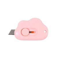 Mini couteau utilitaire de poche Cloud Art, couteau à papier, coupe-papier, artisanat, emballage, lame rechargeable, papeterie