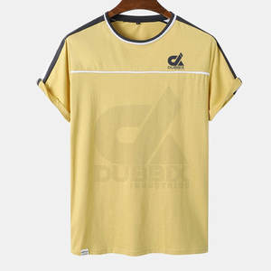 Diseña tu propio logotipo personalizado hombres camiseta Pakistán fabricante Ringer nueva llegada hombres camiseta - Product Image 1