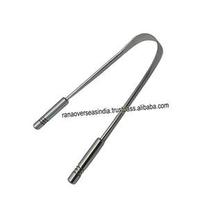 Limpiadores de lengua de alta calidad al por mayor de acero inoxidable reducen el mal aliento 100% raspadores resistentes de Metal productos de higiene para hombres y mujeres - Product Image 2