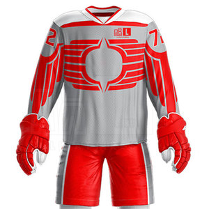 Low Moq Breathable Ice Hockey Uniform Pakistan Made New Arrival Ice Hockey Uniform For Sale - Product Image 4