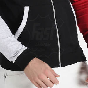 Sweats à capuche à fermeture éclair 100% coton, faible MOQ, sweats à capuche à fermeture éclair tendance, sweats à capuche à fermeture éclair pour hommes de haute qualité - Product Image 4