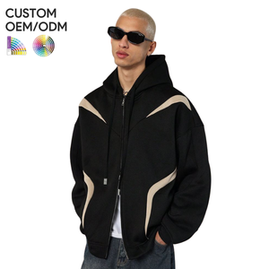 Sudadera con Capucha de Algodón para Hombre, Invierno, Moderna, Cómoda, OEM, ODM, Personalizada, Impermeable, Bordada, Ecológica - Product Image 1