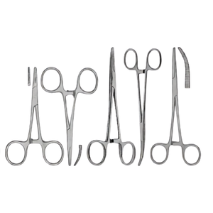 Ensemble d'instruments de chirurgie générale de 35 pièces, kit chirurgical en acier inoxydable, rétracteurs, pinces, ciseaux réutilisables pour usage hospitalier BY ZUOL - Product Image 4