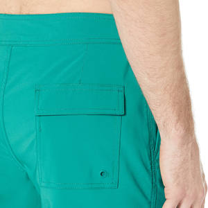 Short de course de basket-ball respirant 100% coton pour hommes Short de course pour hommes en maille imprimée graphique solide noir-Sublimation Teint uni - Product Image 5