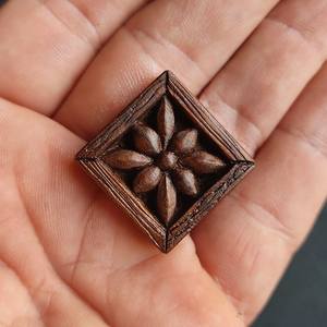 PRODUCTS <b>NECKLACES</b> FOR WOMEN MEN NATURAL <b>LARGE</b> BOHO TRIBAL SONO WOODEN <b>Pendant</b> on Adjustable Cord Handmade <b>Necklace</b> - Product Image 5