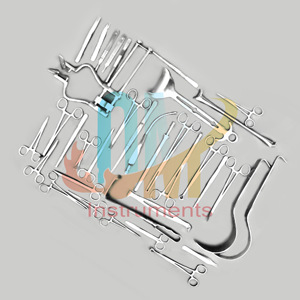 Ensemble d'instruments de laparotomie de base de haute qualité 108 pièces outils chirurgicaux manuels en acier inoxydable de qualité médicale pour la chirurgie générale - Product Image 2