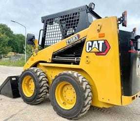 รถตักล้อยาง CAT 226B3 เครื่องยนต์ดีเซล 75 กิโลวัตต์ ขนาดกะทัดรัด แรงยกสูง รับประกัน 5 ปีขึ้นไป สำหรับวัสดุก่อสร้าง - Product Image 3