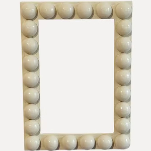 Marco de diseño floral antiguo Rectangular de madera de mango hecho a mano marcos de fotos de collage de madera personalizados bajo MOQ oferta al por mayor - Product Image 1