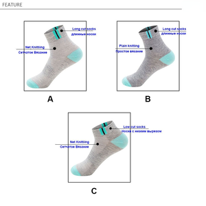 Calcetines deportivos de malla de algodón para hombre, absorbentes del sudor y transpirables para uso diario y deportes, calcetines disponibles para fútbol. - Product Image 4