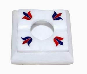 Stylish Modern Design Round Wood Metal <b>Ashtray</b> for Home or Car Trending Desktop Container Accessories - Product Image 3