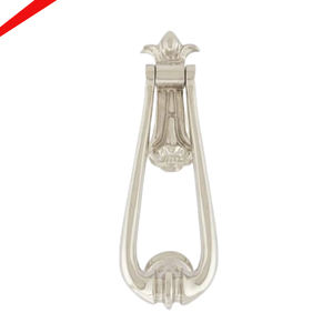 Aldaba de puerta de tamaño largo con acabado plateado de alta calidad para hoteles y hogares - Product Image 1