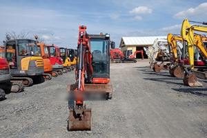 Mini-excavatrice d'occasion Kubota U27-4, 1 à 2 tonnes, diesel, hydraulique, sur chenilles - Product Image 4