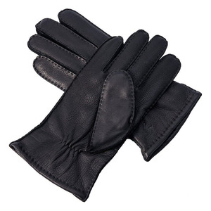 Gants habillés en cuir de haute qualité pour hommes parfaits pour les vêtements de cérémonie et l'élégance de la saison d'hiver - Product Image 1