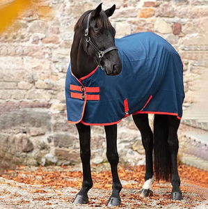 Couverture d'extérieur pour chevaux de haute qualité, personnalisable, imperméable, respirante, en nylon, produit équestre - Product Image 2