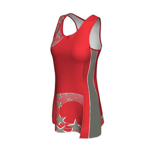 เครื่องแบบชุดกีฬาโพลีเอสเตอร์เน็ตบอลแบบปรับแต่งได้มาใหม่ราคาดีที่สุดทนทานและมีทุกขนาดให้เลือกสำหรับเด็กผู้หญิง - Product Image 2