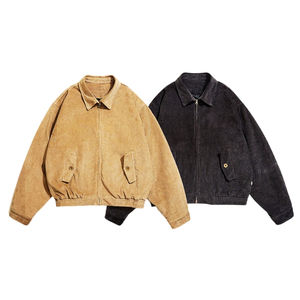 Chaqueta Bomber de Pana al por Mayor, Ropa de Abrigo de Moda de Alta Calidad, Ropa de Calle Moderna, Ropa Casual Cálida para Invierno - Product Image 1