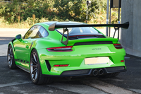 Kit aérodynamique de pare-chocs en fibre de carbone véritable de haute qualité pour 911 991 GT3 RS, style OEM, avec clips, composants avant/arrière