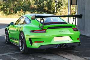 Kit carrosserie en fibre de carbone véritable de haute qualité pour Porsche 911 <span class=keywords><strong>991</strong></span> <span class=keywords><strong>GT3</strong></span> <span class=keywords><strong>RS</strong></span>, style OEM, pièces aérodynamiques, lèvre avant, diffuseur arrière, jupes latérales - Product Image 4