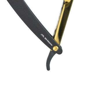 Maquinilla de afeitar plegable de borde recto para hombre en elegante maquinilla de afeitar profesional de borde recto de peluquero de Apto Enterprises - Product Image 6