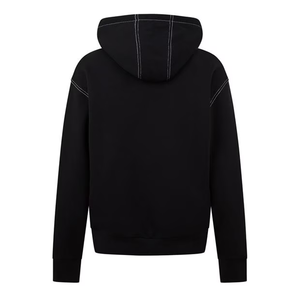 Moda sin cremallera Sudadera con capucha con aspecto liso Jersey de peso pesado Bolsillos Sudadera con capucha para hombres Sudadera con capucha unisex clásica con ajustable - Product Image 2