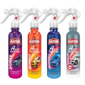 Rapido ขวดสเปรย์พลาสติก275มล., ขวดสเปรย์ราสเบอรี่ที่ติดทนนานน้ำหอมปรับอากาศและน้ำมันหอมระเหย - Product Image 1