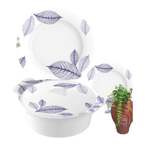 Ensemble de table en mélamine nouveau design fabricant en gros 72 pièces de vaisselle en mélamine pour 8 personnes - Product Image 2