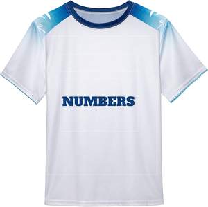 Conjunto de uniforme de fútbol transpirable con sublimación de nombre personalizado 100% poliéster camiseta de fútbol para adultos hombres Top Francia 1 Uds ropa deportiva - Product Image 6