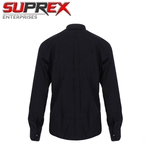 Chemises habillées slim fit en denim délavé vintage de qualité supérieure pour hommes SUPREX Enterprises avec poche avant et col boutonné – Collection Printemps - Product Image 5