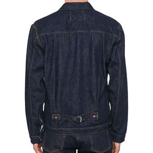 Veste en jean élégante pour hommes, tenue décontractée OEM, vente en gros de veste en jean en coton de haute qualité pour hommes, veste en jean pour hommes personnalisée à vendre - Product Image 5