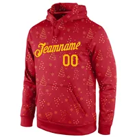Sweat à capuche d'hiver personnalisable en polyester/coton, doublure polaire respirante, écologique, épais, couleur personnalisée, avec logo sur mesure