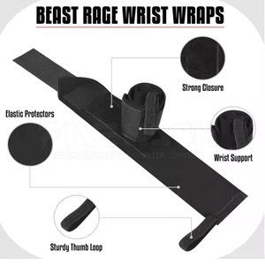 สายรัดข้อมือเพื่อเพิ่มความแข็งแรงในการฝึกออกกำลังกาย - Product Image 5
