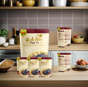 OEM Slow-Cooked Black Chicken Five Spices Rice Soup FCE HACCP 24ps 350g ISO Healthy Soup MRE Vietnam Wholesale Nutritious Meal - Product Image 3