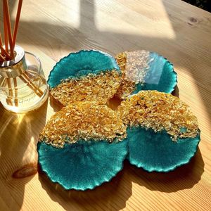 Unique Luxury 5mm Resin <b>Coaster</b> with <b>Heat</b> Resistant Surface Handmade Premium Home Decor - Product Image 6