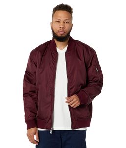 Mode hommes Designer haute qualité Bomber veste Slim Fit marron manteau avec poche Mobile col montant chaud fermeture éclair veste pour homme - Product Image 5