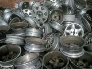 Déchets de roues en aluminium, balles de 50 kg, modèle 6063, haute pureté 99,99 % - Product Image 3