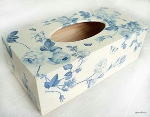 <b>Matte</b> Finish MDF Tissue Box For Stylish Homes Offering Smooth Texture And Elegant Look On Any <b>Table</b> Surface - Product Image 5