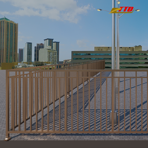 Panneaux de clôture élégants en métal en fer forgé à usage extérieur pour les portes de jardin, les allées et la sécurité résidentielle - Product Image 2