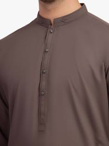 Shalwar Kameez, Ropa Tradicional Islámica para Hombre, Estilo Pakistaní, para Ocasiones Casuales, Corte Regular - Product Image 3