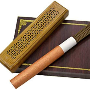 กล่องไม้หอมออกแบบโดยนักออกแบบมีการตัด mubkhar สำหรับกลิ่นหอมติด bakhoor ตกแต่งบ้านโดย hho - Product Image 5