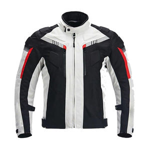 Al aire libre a prueba de viento 100% poliéster impermeable motocicleta y Auto Racing chaqueta cómoda chaqueta de invierno de la motocicleta - Product Image 6